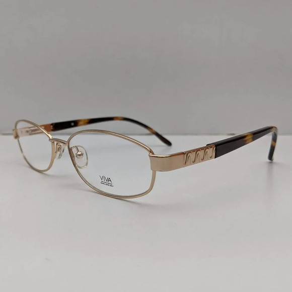 🕶️Viva 250 GLD Eyeglasses 53/17 135 /YHB108🕶️ - Picture 4 of 8